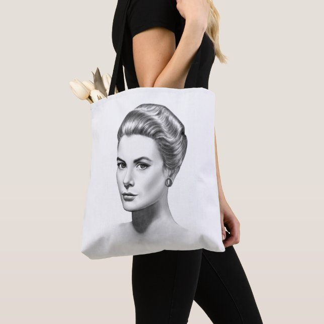 Grace Kelly Tote Bag (Close Up)