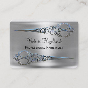 Grace Monroe Double Scissors Professional Business Card