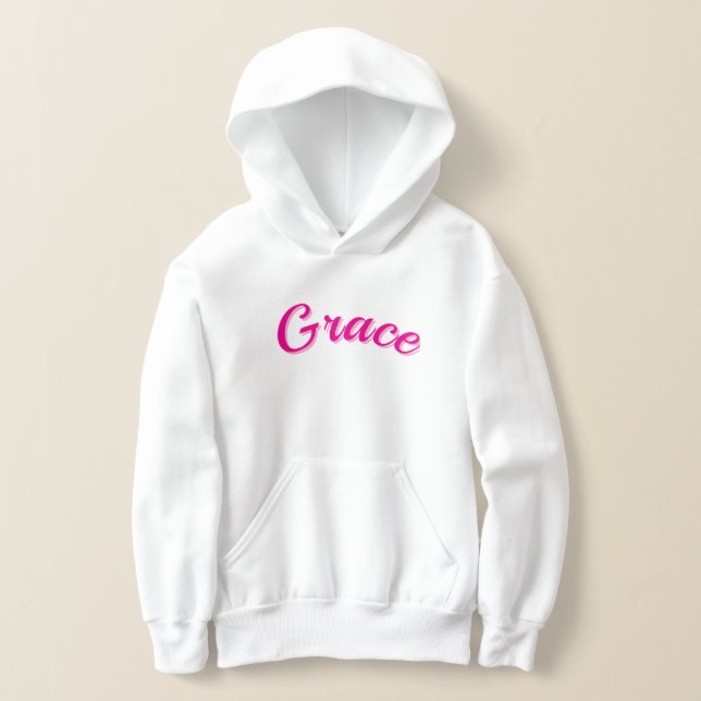 Grace Name In Passion Pink, (Laydown)