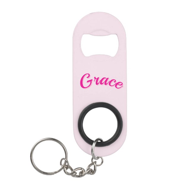Grace Name In Passion Pink, (Front)