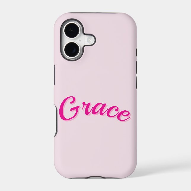 Grace Name In Passion Pink, (Back)