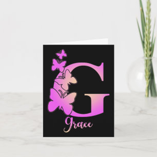 Grace  new school year card