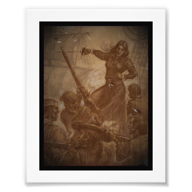 Grace O'Malley Pirate Queen Photo Print (Front)