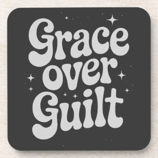 Grace Over Guilt Beverage Coaster