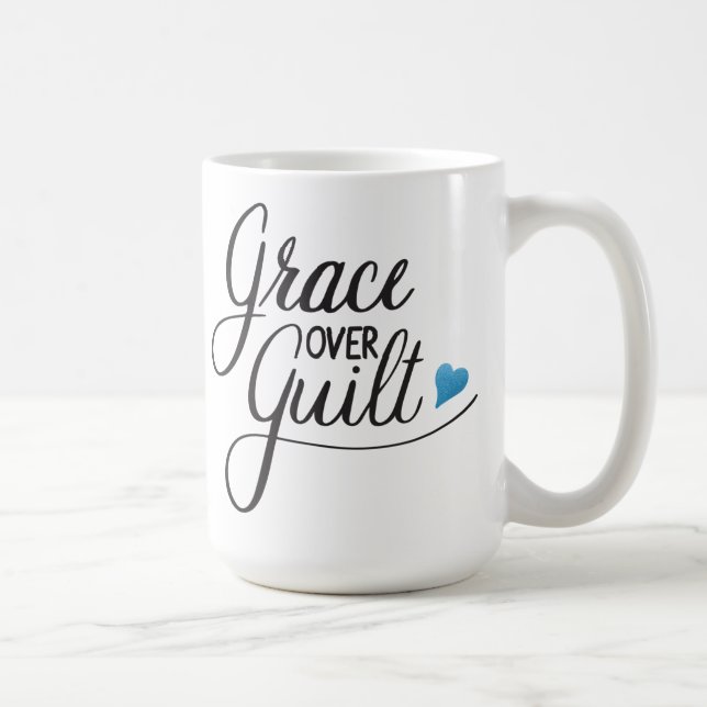 Grace Over Guilt Coffee Mug (Right)