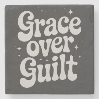 Grace Over Guilt Stone Coaster