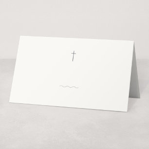 Grace Stone Religious Place Card or Buffet Label