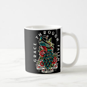 Grace Through Faith Lest Any Should Boast Pea Chri Coffee Mug