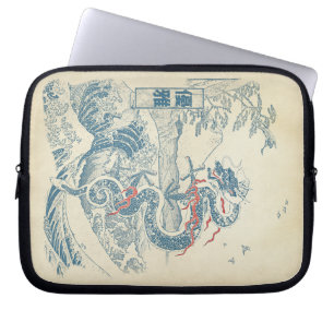 Grace - Traditional Japanese Streetwear Design Laptop Sleeve