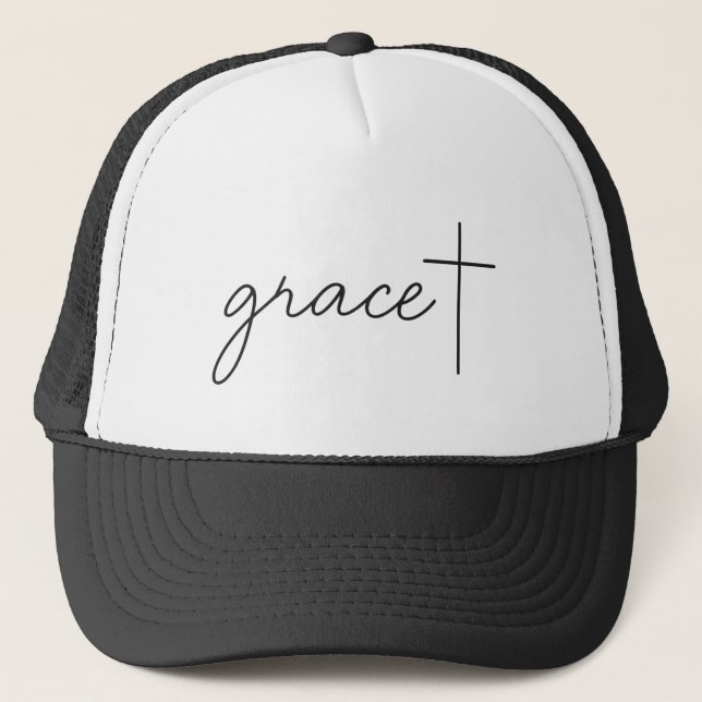 Grace + trucker hat (Front)