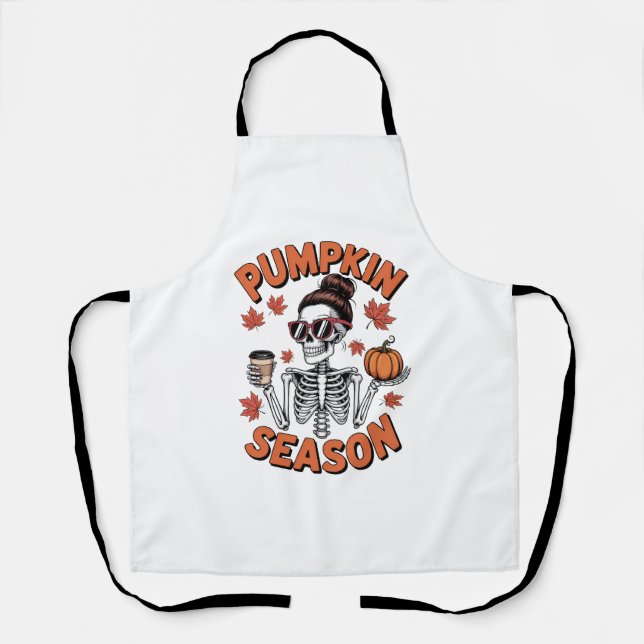 Grace Upon Grace Fall Pumpkin Apron (Front)