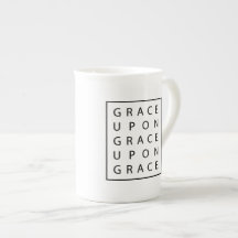 Grace Upon Grace Modern Scripture Mug