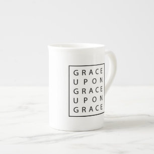 Grace Upon Grace Modern Scripture Mug