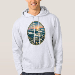 Grace Upon Grace Ocean Waves John 1:16 Hoodie