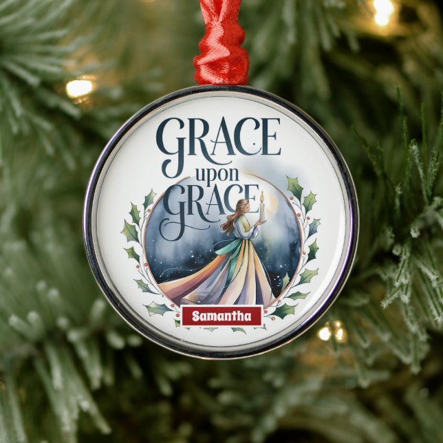 Grace Upon Grace Ornament (Tree)