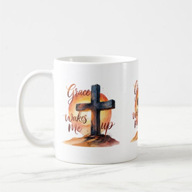 Grace Wake Me Up Mug (Left)