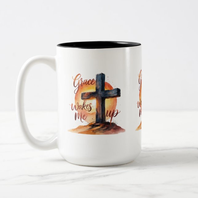 Grace Wake Me Up Mug (Left)