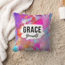 Grace Yourself Pink Abstract Inspiration for Women