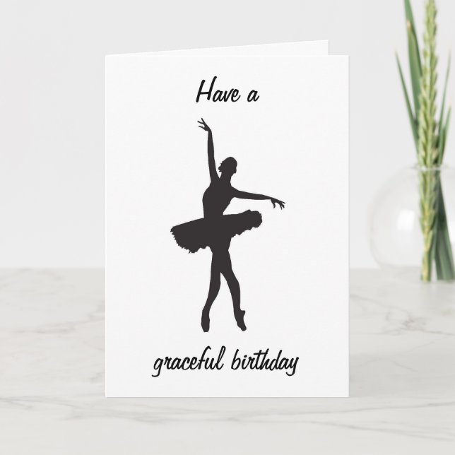 GRACEFUL BIRTHDAY TO MY GRACEFUL FRIEND CARD (Front)
