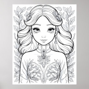 Graceful Bloom: A Symbol of Natural Elegance Poster