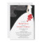 Graceful Bride Bridal Shower Invitation Red