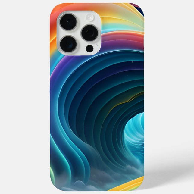 Graceful Bright Rainbow Waterfall Case-Mate iPhone Case (Back)