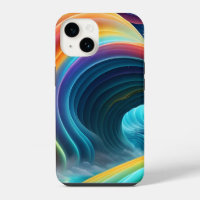 Graceful Bright Rainbow Waterfall