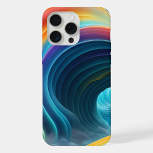 Graceful Bright Rainbow Waterfall iPhone 15 Pro Max Case