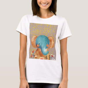 Graceful Elephant in the Wild T-Shirt