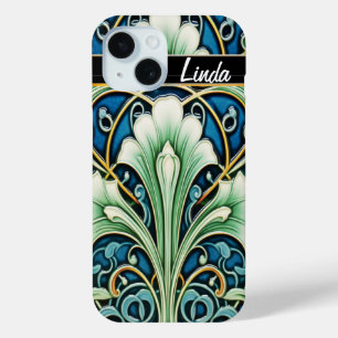 Graceful Fan Flower Art Deco Case-Mate iPhone Case