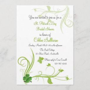 Graceful Ferns Invitation