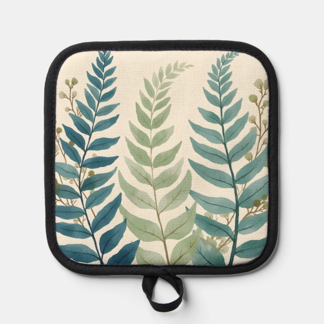 Graceful Ferns Pot Holder (Front)