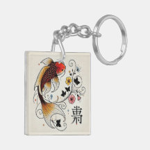 Graceful Fortune Koi - Double-Sided Lunar New Year