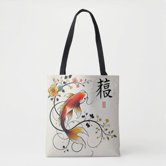 Graceful Fortune Tote Bag (Front)