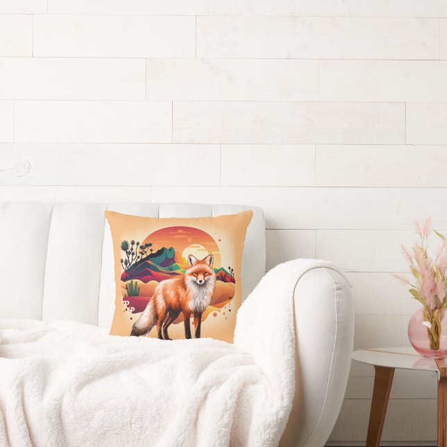Graceful Fox Mug Cushion (Couch)