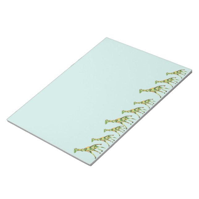 Graceful Giraffe Notepad (Angled)