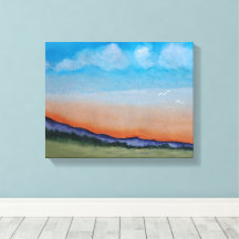 Graceful Glowing Sunset Hills