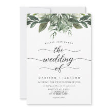 Graceful Greenery Wedding