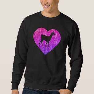 Graceful Heart Blade For Girls and Women Sweatshirt