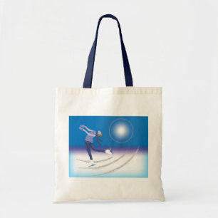 Graceful Ice Skater Tote Bag
