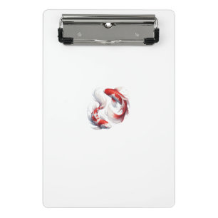 Graceful Koi Dance Mini Clipboard