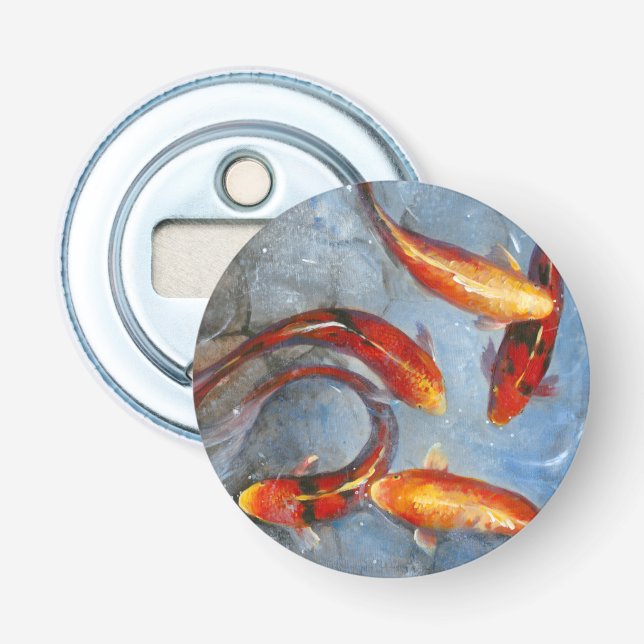 Graceful Koi I Bottle Opener (Front)
