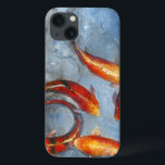 Graceful Koi I iPhone 13 Case<br><div class="desc">Animals</div>