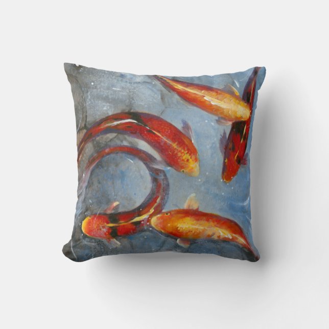 Graceful Koi I Cushion (Front)
