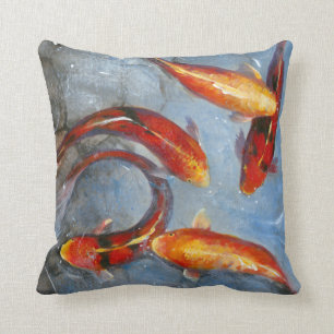 Graceful Koi I Cushion