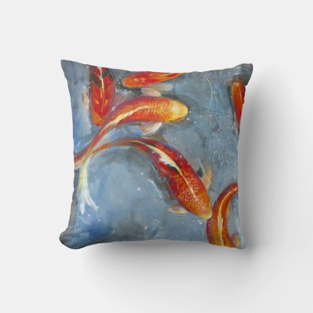 Graceful Koi II Cushion (Front)