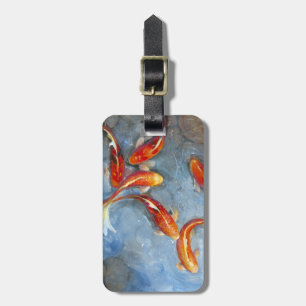 Graceful Koi II Luggage Tag