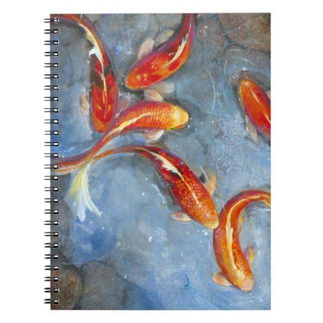 Graceful Koi II Notebook (Front)