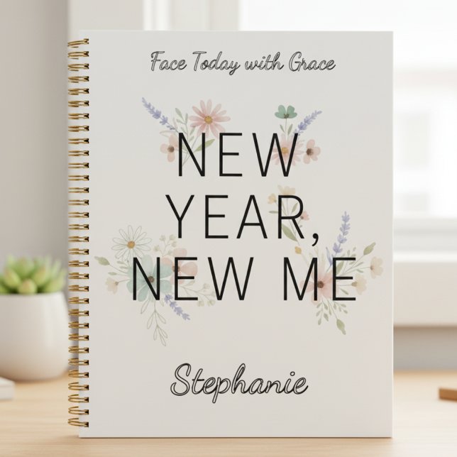 Graceful New Year Floral Planner (Graceful New Year Floral Planner)
