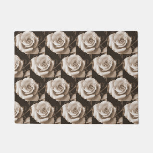 Graceful Rose Doormat